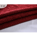 Tissu de canapé Red Chenille Dubai en tissu 100% polyester (FTH31192)